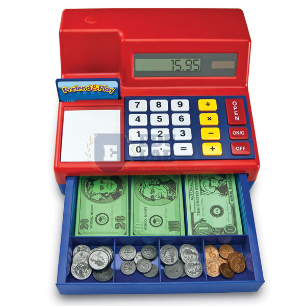 Pretend and Play Calculator Cash Register
