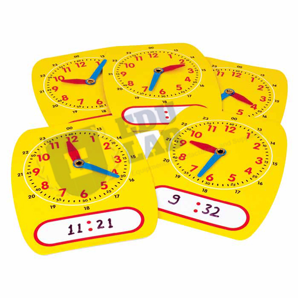 Student Clock Write and Wipe