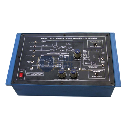 Fibre-Optic Simplex Digital Transceiver Trainer