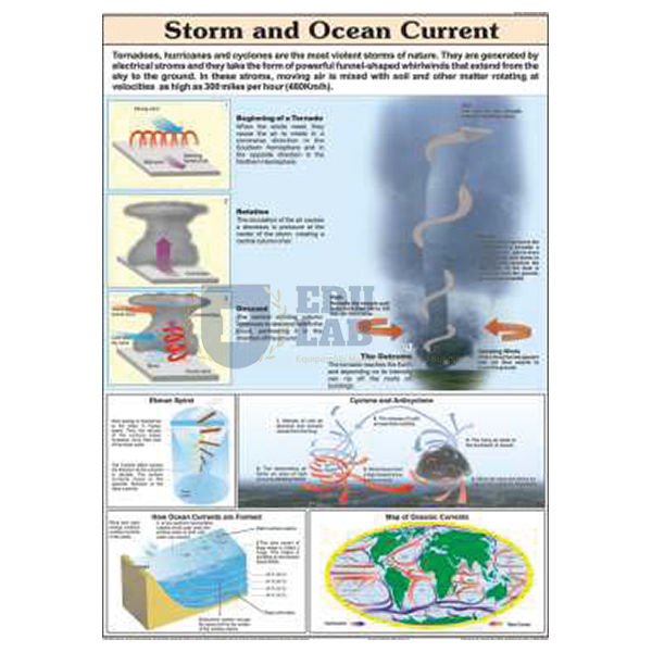 Storm and Ocean Current Chart